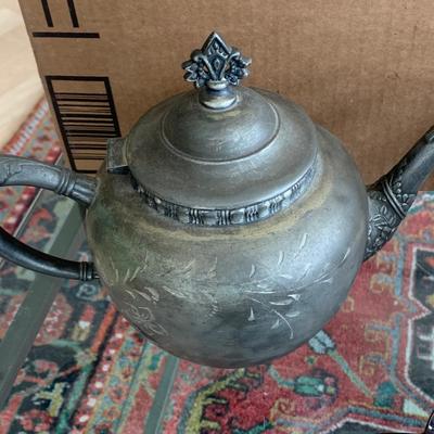 Misc Silver Plate Weighted Pewter Cast Metal Lot