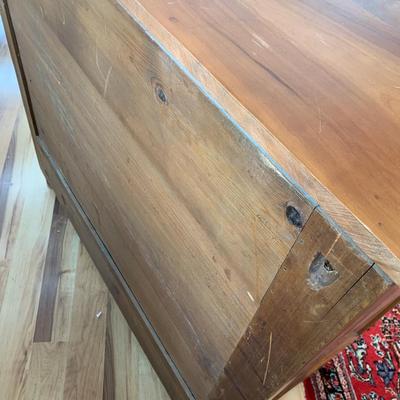 Early Dove Tailed Antique Dresser