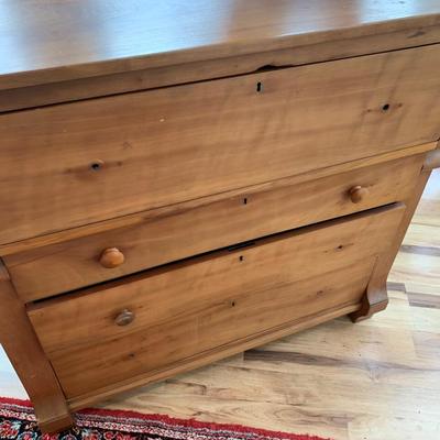 Early Dove Tailed Antique Dresser