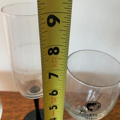 MicroStrategy Champagne / Wine Glasses
