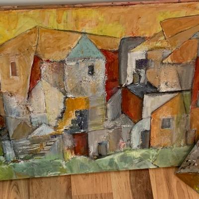 Oil in Canvas Art Lot Unknown Artist