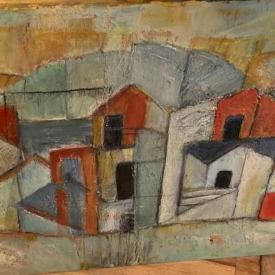 Oil in Canvas Art Lot Unknown Artist