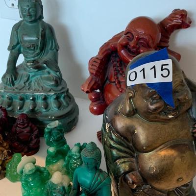 Huge Lot Buddha Religious Figurines