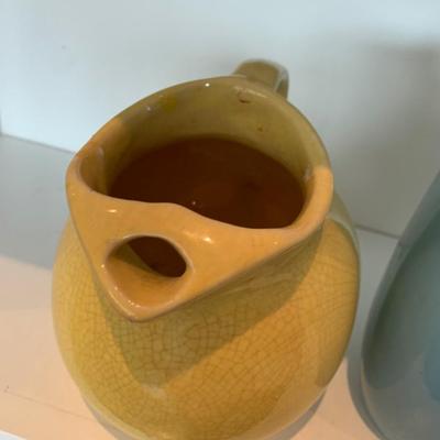 Vintage Pitchers Pottery Lot Hall