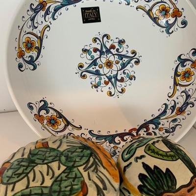 Italy / Mexico Pottery Lot