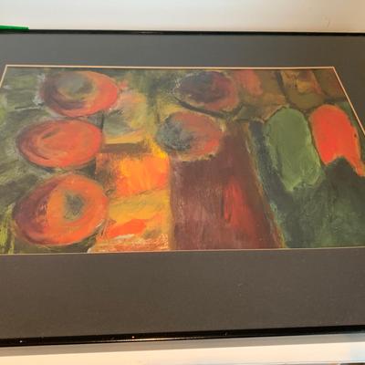 Framed Behind Glass Art