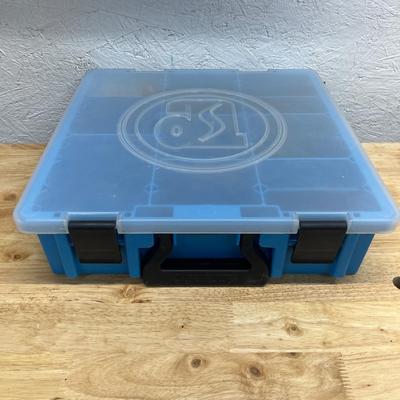 Six Plastic Parts Bins & Contents (SB-MG)