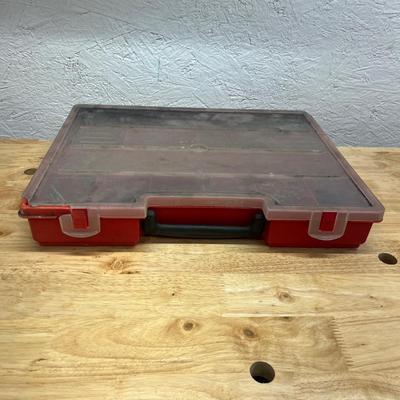 Six Plastic Parts Bins & Contents (SB-MG)