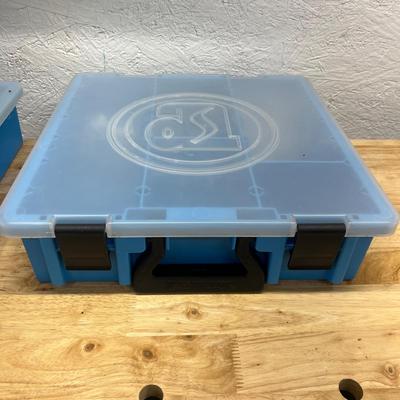 Six Plastic Parts Bins & Contents (SB-MG)