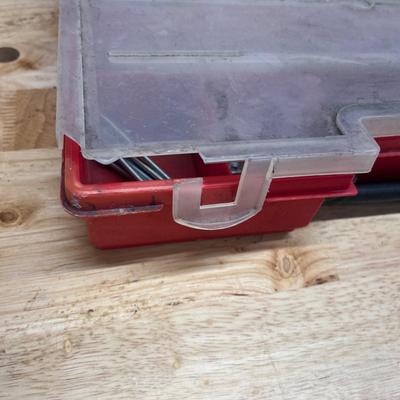 Six Plastic Parts Bins & Contents (SB-MG)