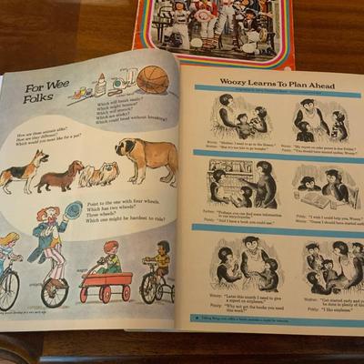 Lot of Highlights Magazine and a Mickey Mouse Club coloring book