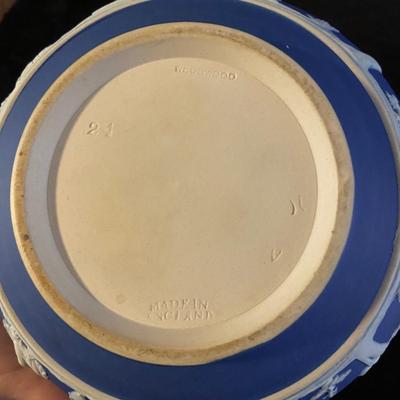 Wedgwood Jasperware Blue Tea Set (D-BM)