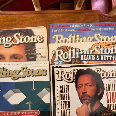 Lot of Rolling Stone Magazines 1990’s