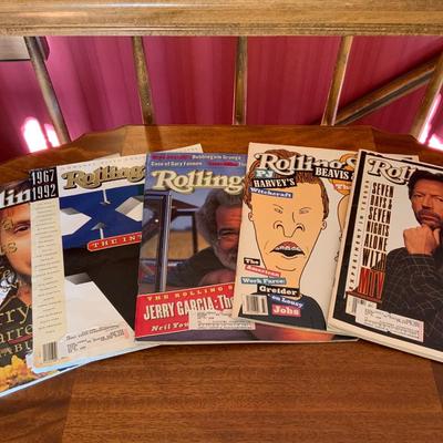 Lot of Rolling Stone Magazines 1990’s