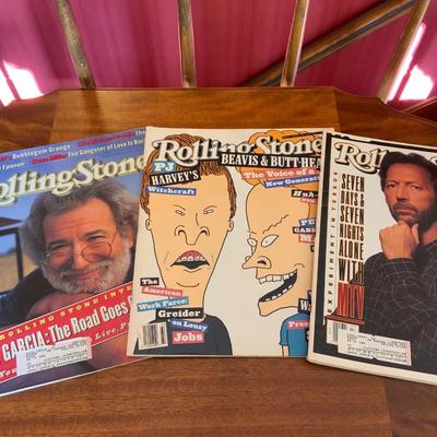 Lot of Rolling Stone Magazines 1990’s