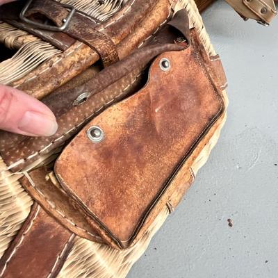 Lot 226 Antique Fishing Creel