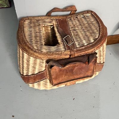Lot 226 Antique Fishing Creel