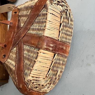 Lot 226 Antique Fishing Creel