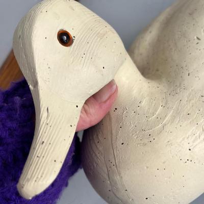 Lot 228 home décor wooden duck decoys