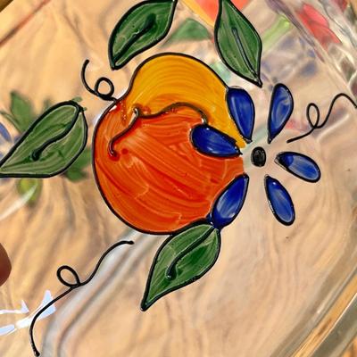 Lot 240 Fruit bowl and Lead crystal vase