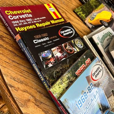 Lot 242 Corvette magazines and Hemmings Motor News magazines