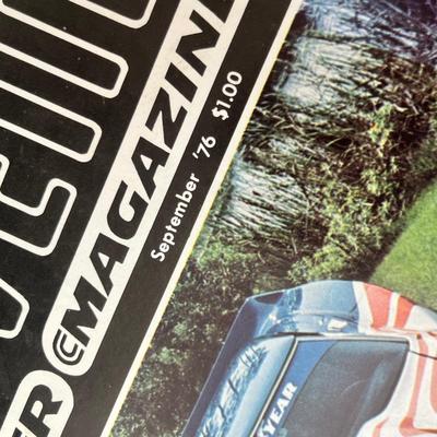 Lot 242 Corvette magazines and Hemmings Motor News magazines