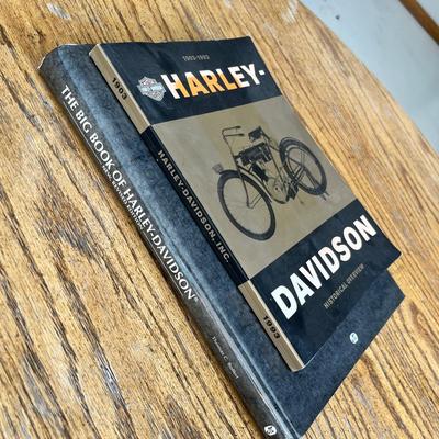 Lot 243 Harley Davidson books