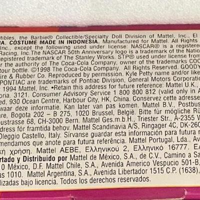 1998 Barbie NASCAR 50th Anniversary Special, Mint/Excellent Unopened