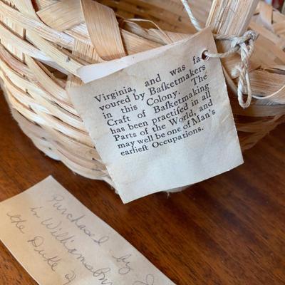 Lot of 18 Baskets plus Wicker Paper Plate Holders
