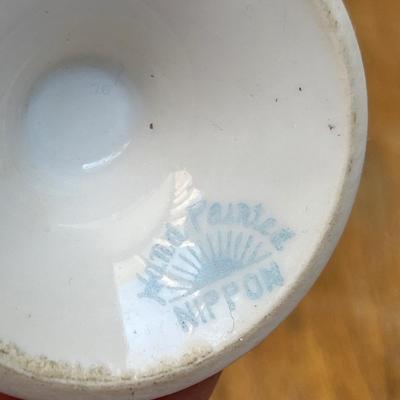 Lot 250 Little girl figurines, music box and pink egg cup