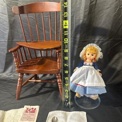 Pleasant Company Felicity Merriman's Desk Windsor Writing Chair, a Madame Alexander Doll and More!