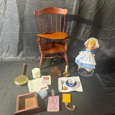 Pleasant Company Felicity Merriman's Desk Windsor Writing Chair, a Madame Alexander Doll and More!