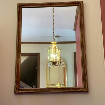 Vintage Antique Finished Ornate Gold Mirror