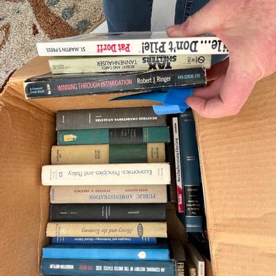 Lot 259 Old economy and business books