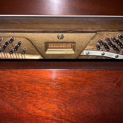 1959 Hobart M Cable BEAUTIFUL Piano 58 x 40 x 23 with matching bench and original bill of sale.