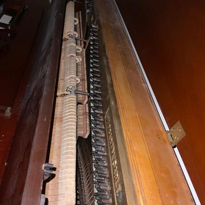 1959 Hobart M Cable BEAUTIFUL Piano 58 x 40 x 23 with matching bench and original bill of sale.