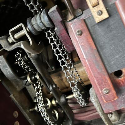 Lot 268 Antique Player piano