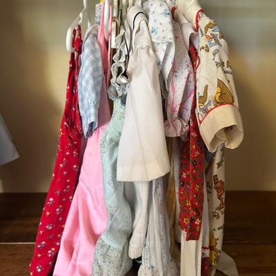 Lot of Vintage Baby Children’s Clothing