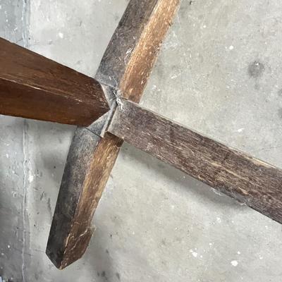 Lot 275 Antique Oak Hall Tree