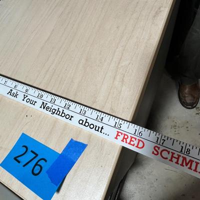 Lot 276 Metal 3 drawer cabinet