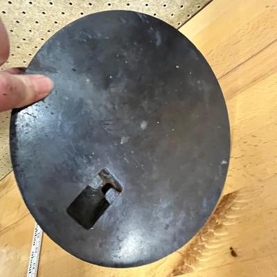 Lot 284 wood stove cast iron plate