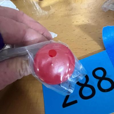 Lot 288 Various drawer pulls, knobs and handles - assorted colors and sizes