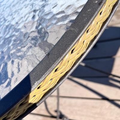 Lot 304 Patio chair and table