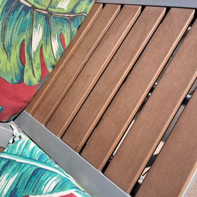 Lot 305 2 patio barstools