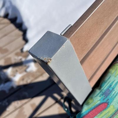 Lot 305 2 patio barstools