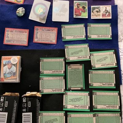 Misc Baseball Cards.