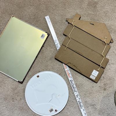 Lot 328 Cambells soup metal sign, Texaco sign. Wooden welcome to the lake house plaque