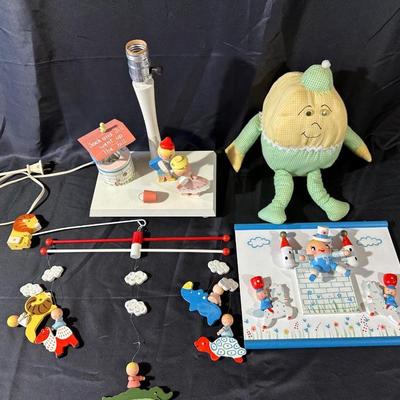 Vintage Children’s Bedroom Decor including a Knickerbocker and More!