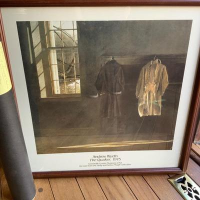 Lot of Prints of Andrew Wyeth “The Quaker and Barefoot Girl”