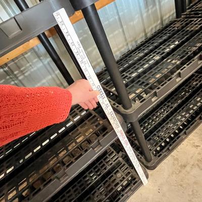 Lot 344 Rubbermaid Shelves 2 #3